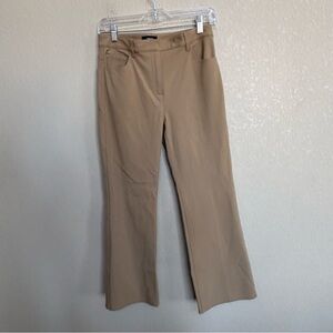 Theory’s Women’s Tailored Slim Fit Chino Pants Pebble Brown Size 2 Career